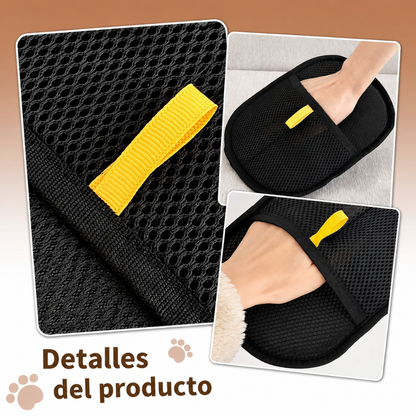 Guante quita pelos de mascotas