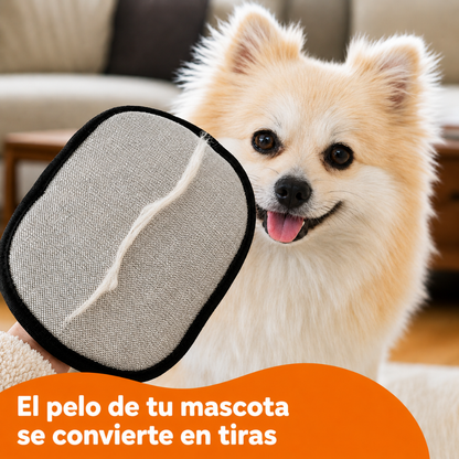 Guante quita pelos de mascotas